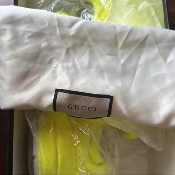 GUCCI RHYTON Sneakers in yellow fluo - Picture 6 of 9